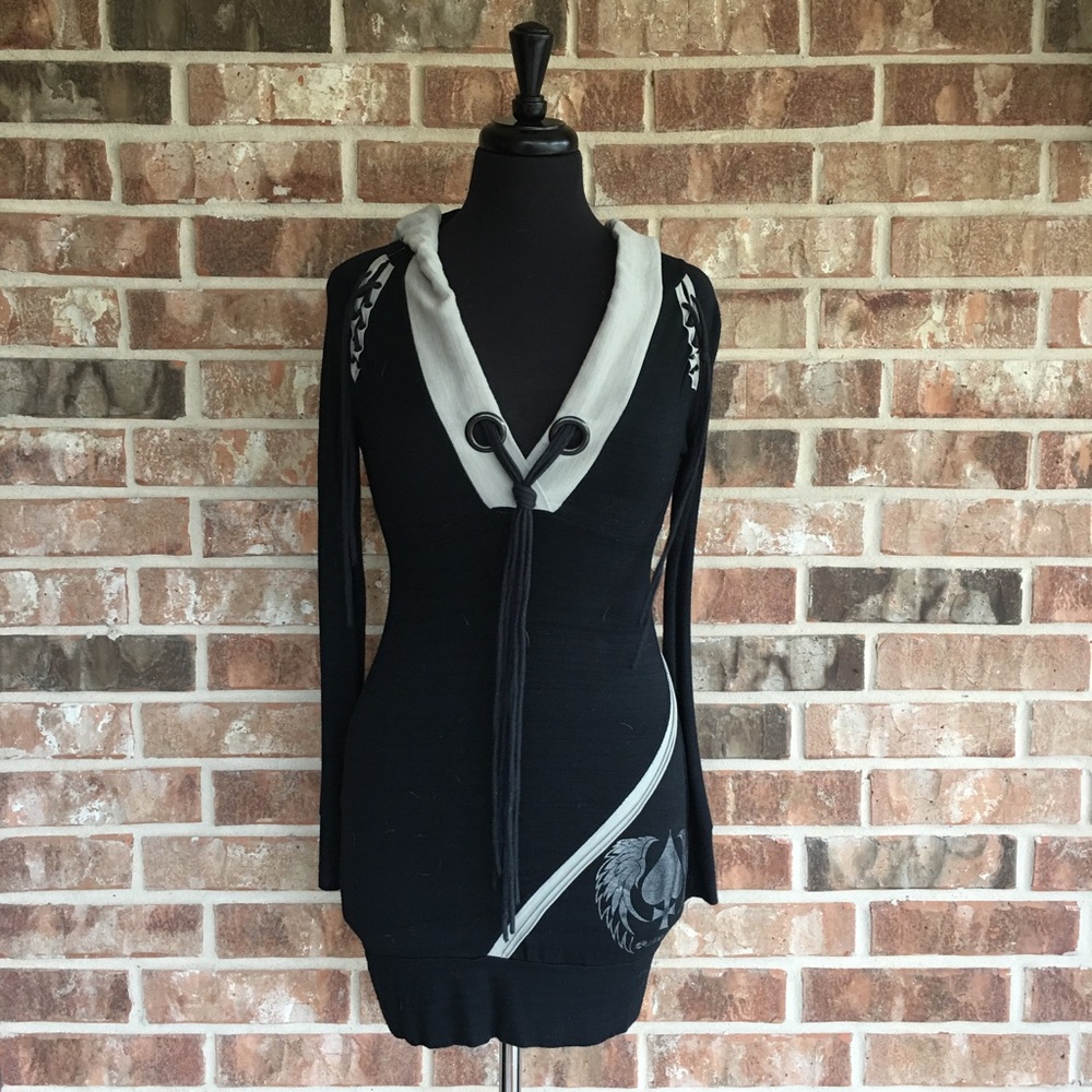 🍃REDUCED! Salvage dress with hoodie